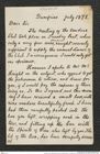 Nachlass Franz Steindachner, Brief von William Brown; J. Henderson an Franz Steindachner (Juli 1878), Inv.Nr. 58.01, Seite 1